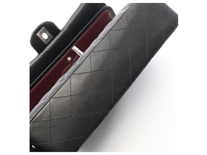 Timeless Borsa a tracolla Chanel Matelassé Double Flap Nero - vista 8