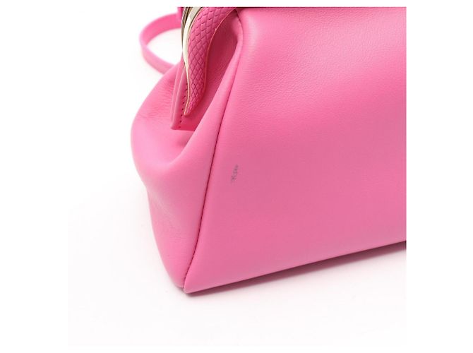 Bulgari Bvlgari Serpentine Leather Handbag Pink - view 5