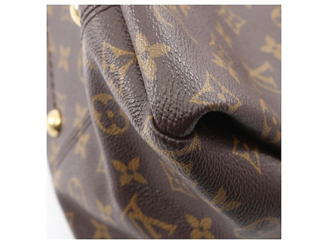 Borsa a Spalla Louis Vuitton Artsy MM Marrone Monogramma - vista 8