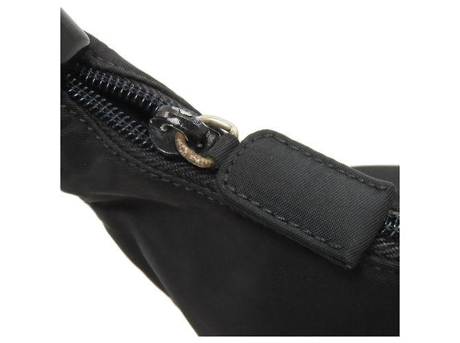 Borsa Tote Prada in nylon nero - vista 10