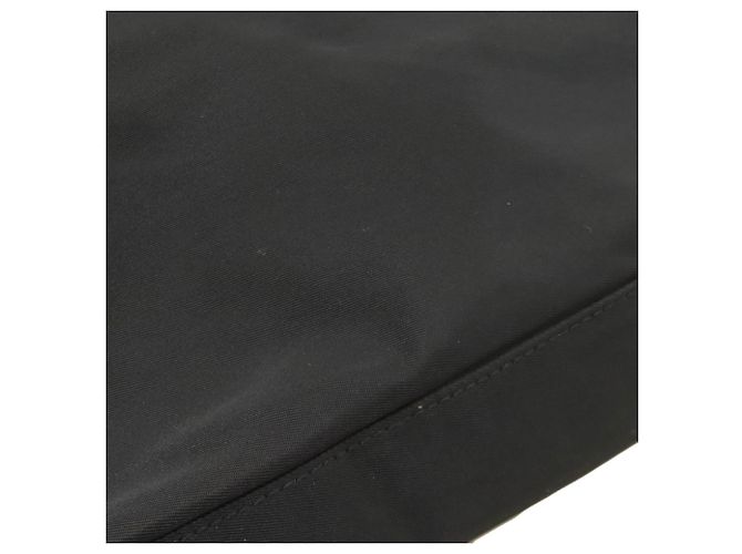 Borsa Tote Prada in nylon nero - vista 8