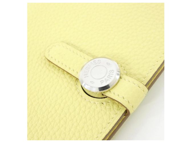 Hermès Hermes Dogon Long Wallet Gelb - Ansicht 3