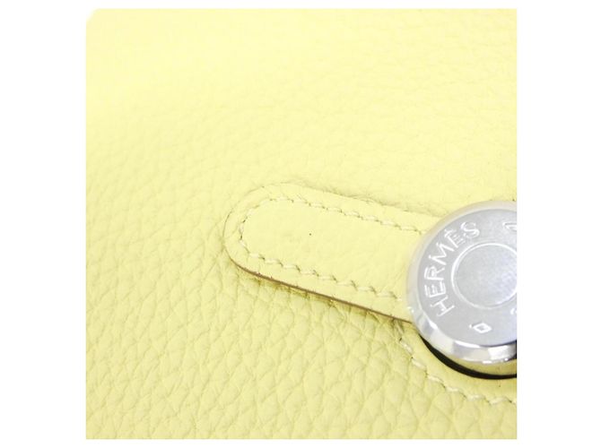 Hermès Hermes Dogon Long Wallet Gelb - Ansicht 4