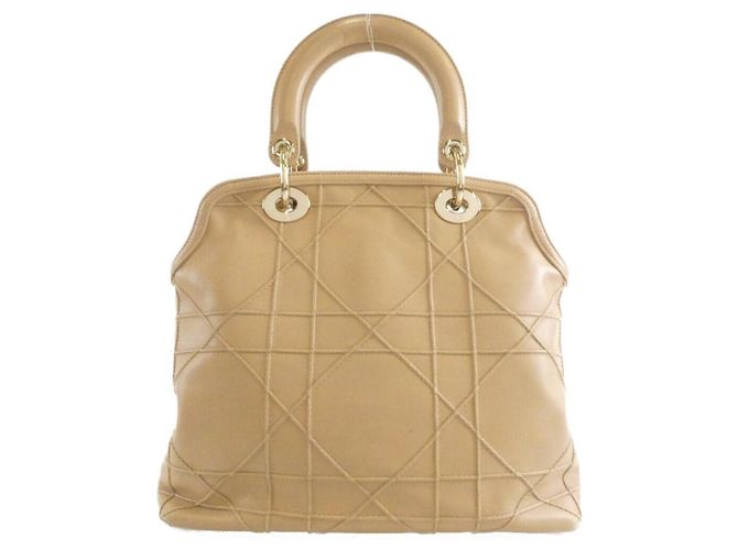Borsa Christian Dior Granville Beige - vista 2