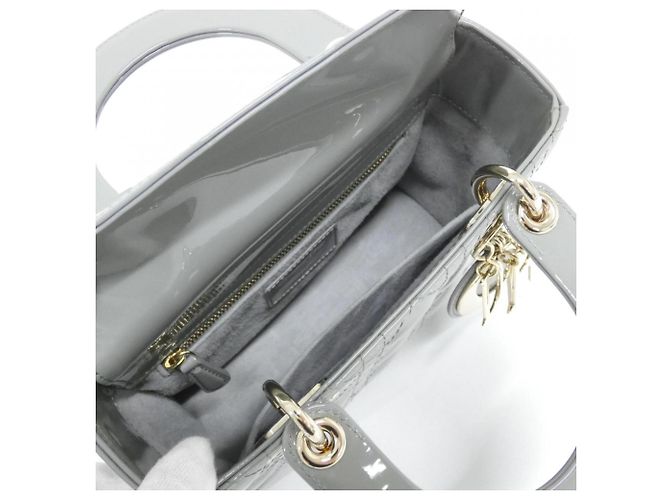 Borsa piccola Lady Christian Dior Marrone - vista 7