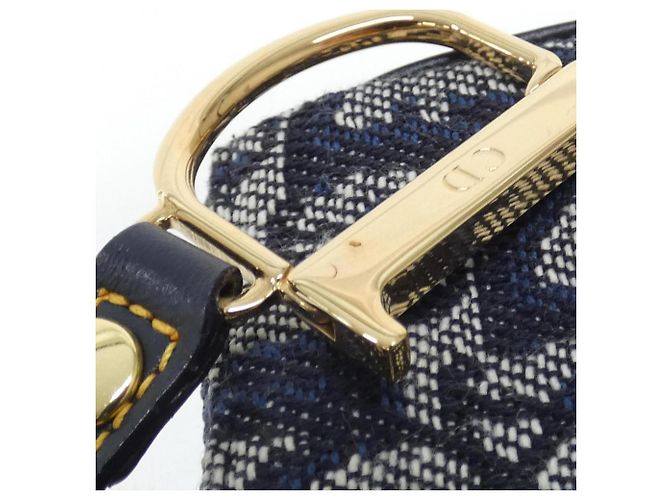 Monedero azul Christian Dior - vista 3