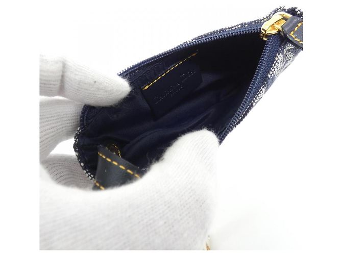 Monedero azul Christian Dior - vista 6