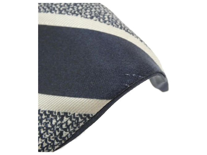 Sciarpa Christian Dior Dior OBLIQUE Blu Blu navy - vista 3
