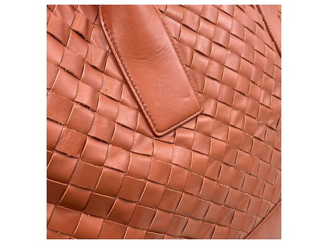 Borsa Tote Cabas Intrecciato Bottega Veneta Marrone - vista 7