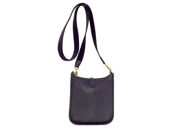 Hermès Borsa a tracolla Hermes Evelyne TPM Blu navy - vista 2