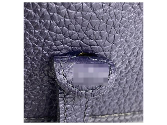 Hermès Borsa a tracolla Hermes Evelyne TPM Blu navy - vista 7