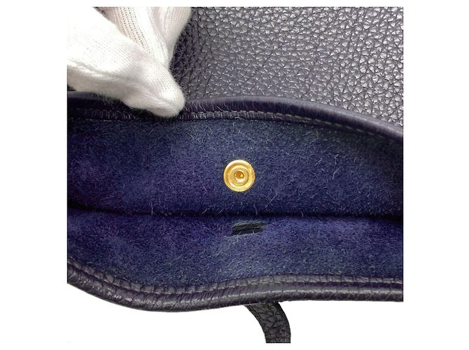 Hermès Borsa a tracolla Hermes Evelyne TPM Blu navy - vista 9