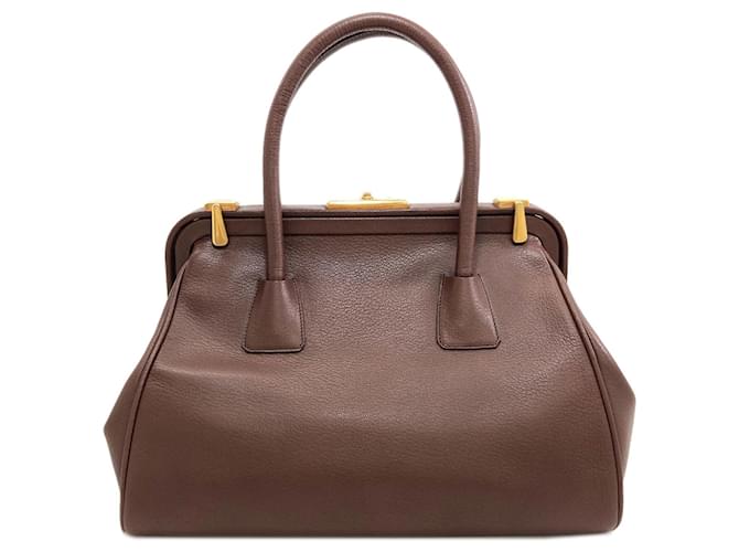 Borsa Doctor Prada B11246 Marrone - vista 2