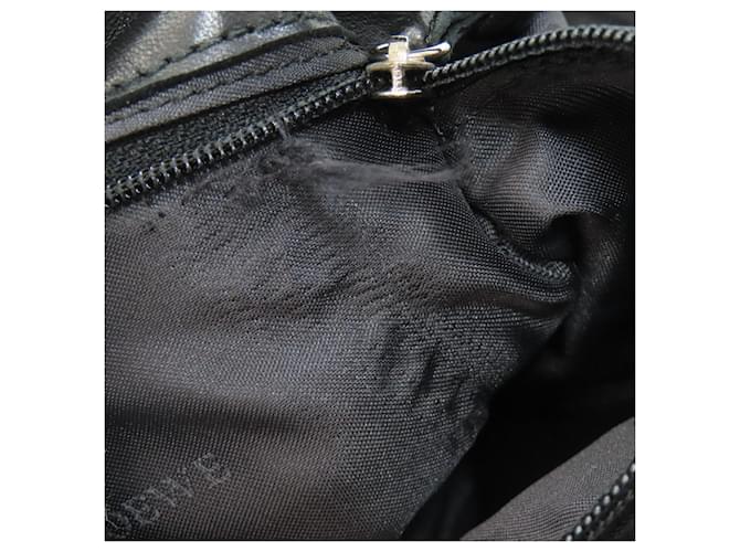Borsa Loewe Nappa Aire Nero - vista 8