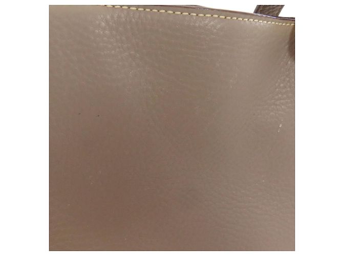 Prada Tote Bag aus grauem Kalbsleder Braun - Ansicht 14