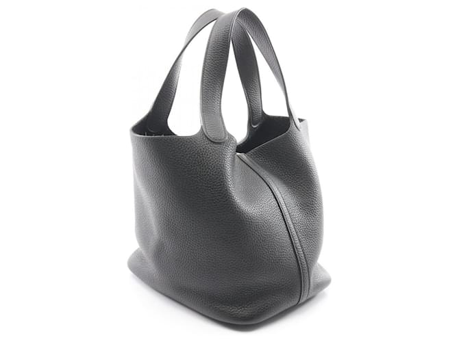 Hermès Borsa Hermes Picotin Lock MM Nero - vista 2