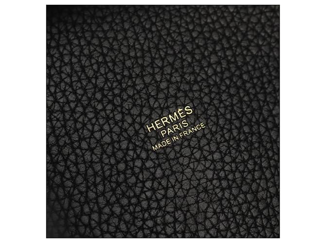 Hermès Borsa Hermes Picotin Lock MM Nero - vista 4