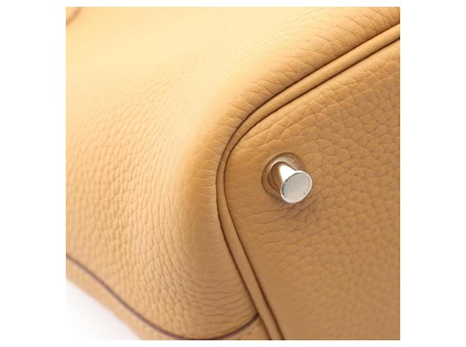 Hermès Borsa Hermes Picotin Lock PM Biscuit Beige - vista 6