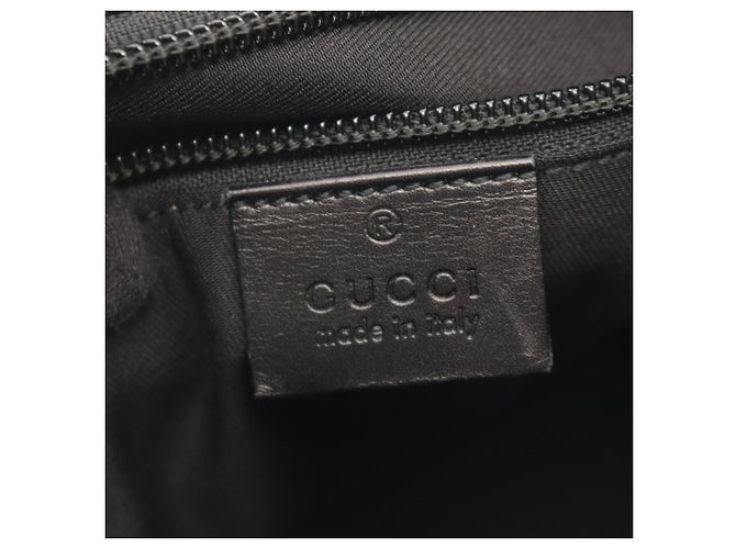Borsa a Spalla Gucci GG Canvas Nero - vista 4