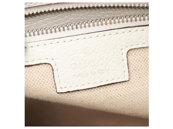Gucci GG Supreme kleine Umhängetasche Weiß - Ansicht 5