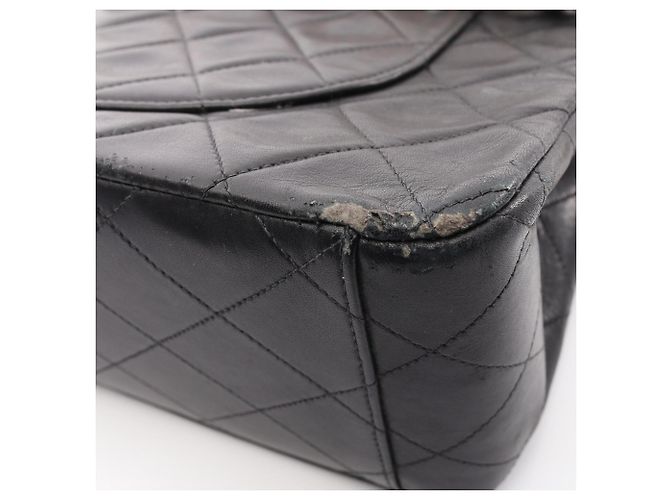 Borsa a tracolla Chanel Large Matelassé 34 Nero - vista 15