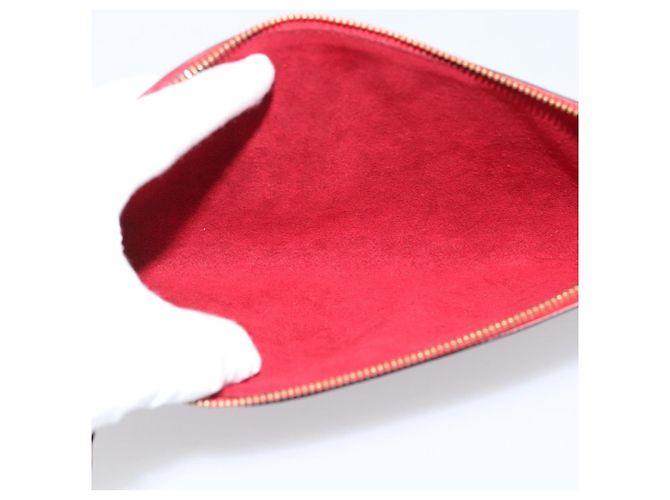 Louis Vuitton Pochette Accessoires Epi Medium Rosso - vista 5