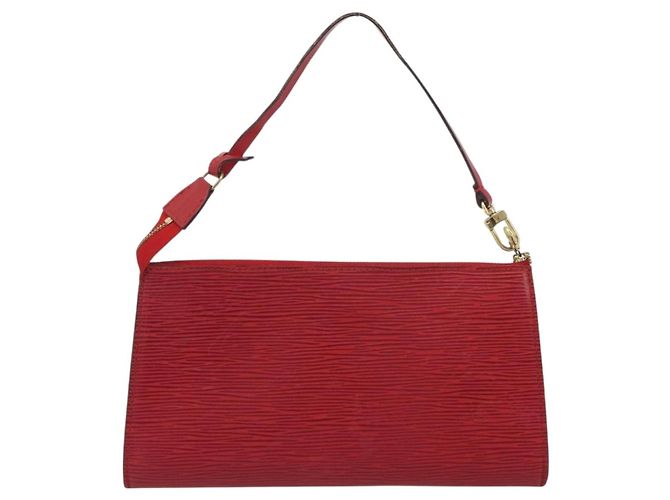 Louis Vuitton Pochette Accessoires Epi Medium Vermelho - vista 2