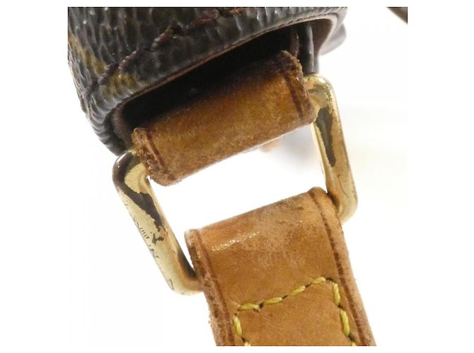 Borsa a tracolla Louis Vuitton Monogram Musette Tango Marrone - vista 7