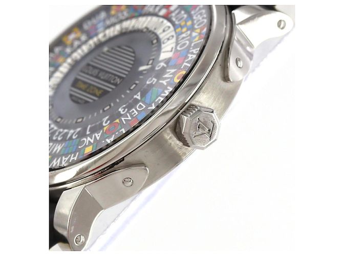 Orologio da Polso Automatico Louis Vuitton Escale Time Zone Q5D20 - vista 3