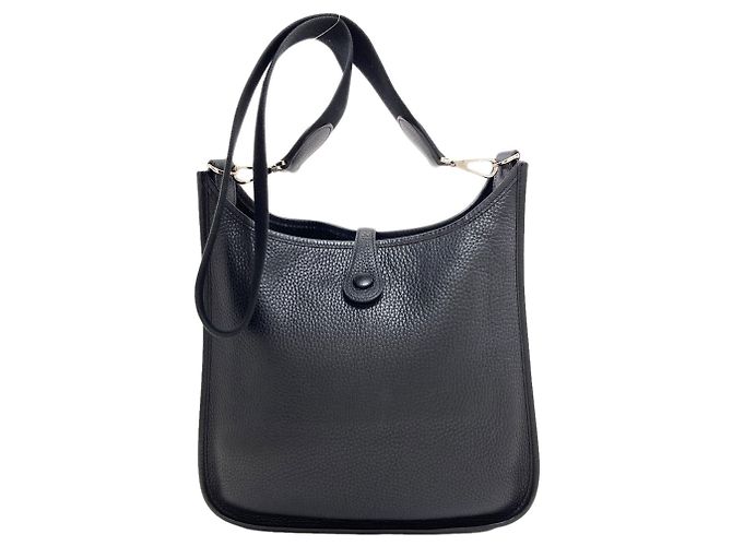 Hermès Borsa a tracolla Hermes Evelyne 1 PM Nero - vista 2