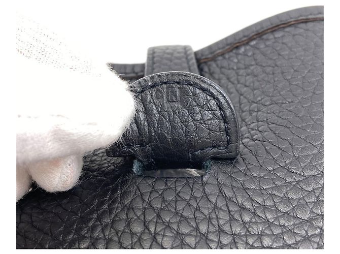 Hermès Borsa a tracolla Hermes Evelyne 1 PM Nero - vista 7
