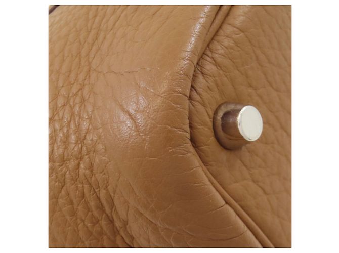 Hermès Bolsa Hermes Picotin Lock PM Marrom - vista 16