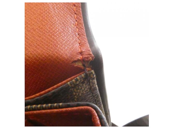 Borsa a tracolla Louis Vuitton Damier Tribeca Carre N51161 Damier ebene - vista 7