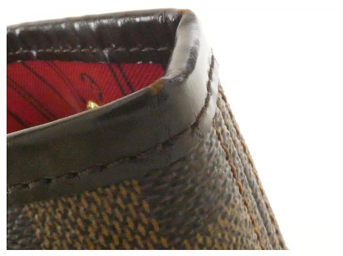 Borsa Louis Vuitton Damier Neverfull PM Damier ebene - vista 3