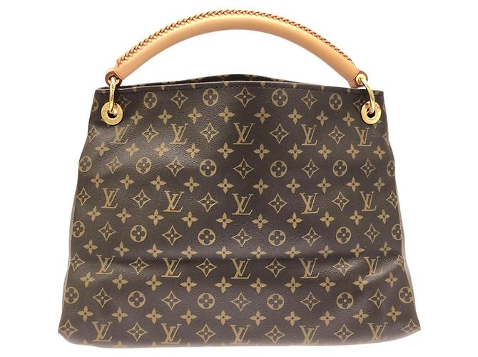 Borsa a spalla Louis Vuitton Monogram Artsy MM Marrone - vista 2