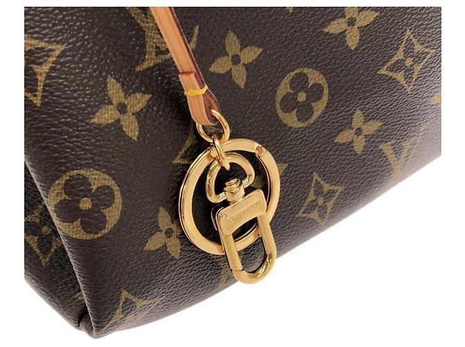 Borsa a spalla Louis Vuitton Monogram Artsy MM Marrone - vista 4