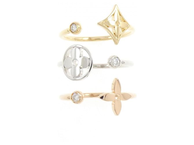Anello Louis Vuitton Monogram Idylle - vista 2
