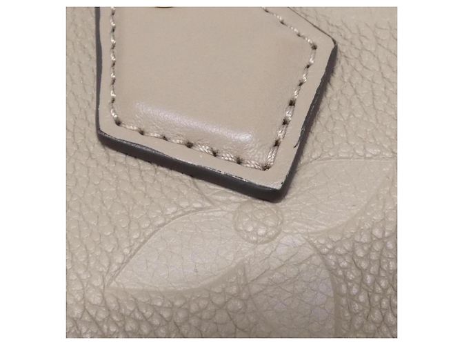 Borsa Boston Louis Vuitton Monogram Empreinte Speedy Bandoulière Grigio - vista 3