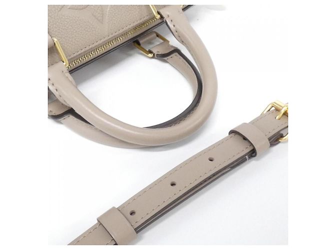 Borsa Boston Louis Vuitton Monogram Empreinte Speedy Bandoulière Grigio - vista 5