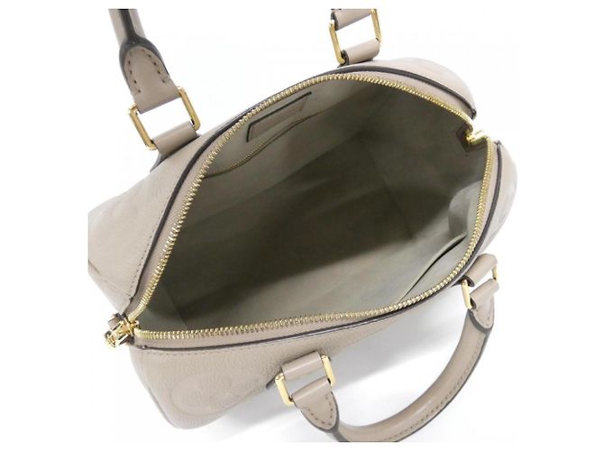 Borsa Boston Louis Vuitton Monogram Empreinte Speedy Bandoulière Grigio - vista 6