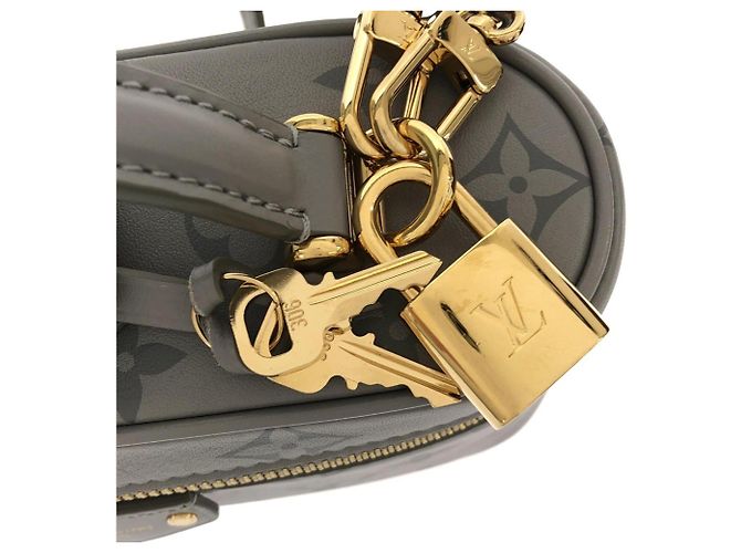 Bolsa de mão Louis Vuitton Monogram Vanity Chain M12427 Marrom - vista 5