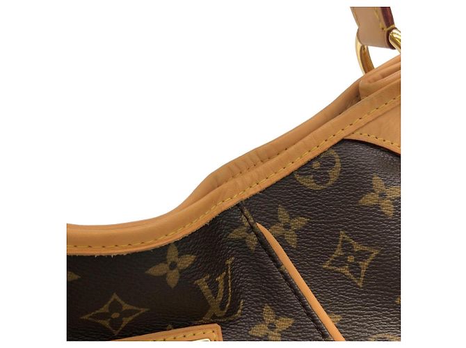 Borsa a Spalla Louis Vuitton Monogram Galliera PM Marrone - vista 6