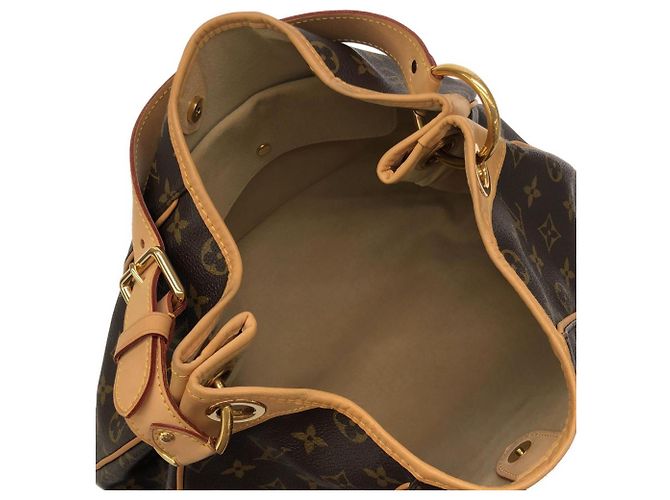 Borsa a Spalla Louis Vuitton Monogram Galliera PM Marrone - vista 8