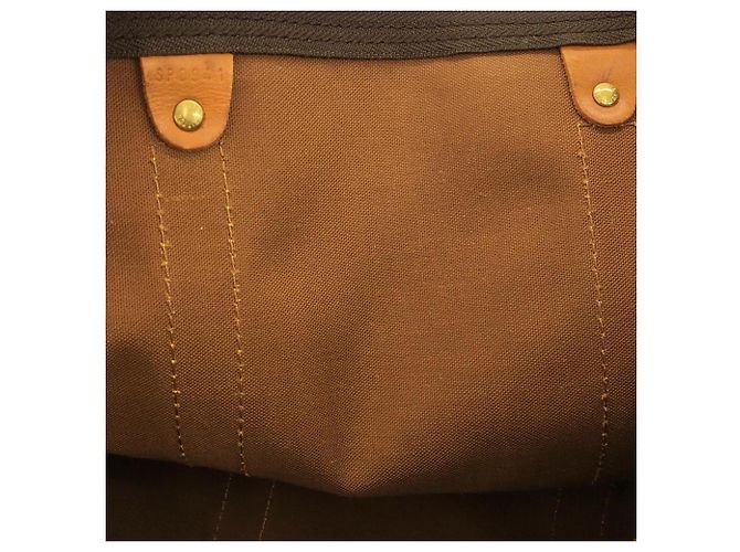 Borsa Boston Louis Vuitton Monogram Keepall 50cm Marrone - vista 9