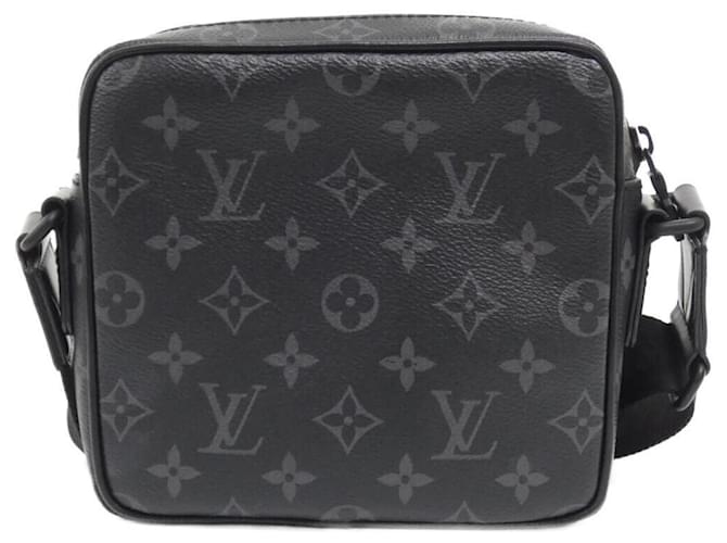Borsa Messenger Louis Vuitton Monogram Eclipse Getaway Nero - vista 2