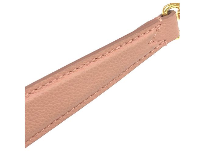 Borsa a Spalla Louis Vuitton Bicolor Monogram Empreinte Bagatelle Rosa - vista 5