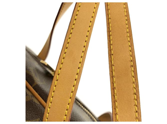 Borsa a Spalla Louis Vuitton Monogram Cite MM Marrone - vista 7