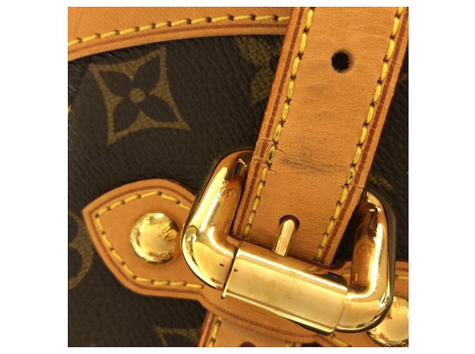 Borsa a Spalla Louis Vuitton Monogram Tivoli GM Marrone - vista 6