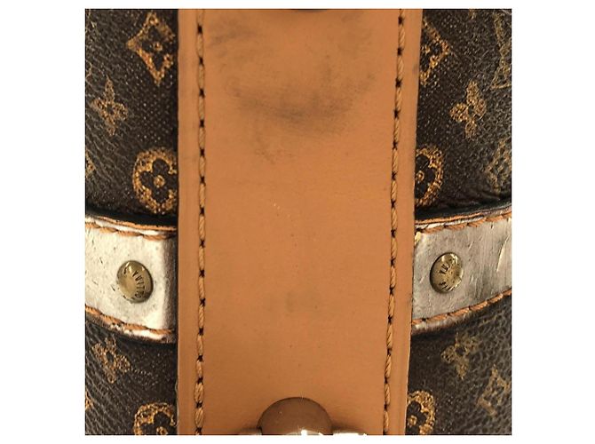 Borsa Duffle Louis Vuitton Monogram Trompe l'oeil Marrone - vista 6