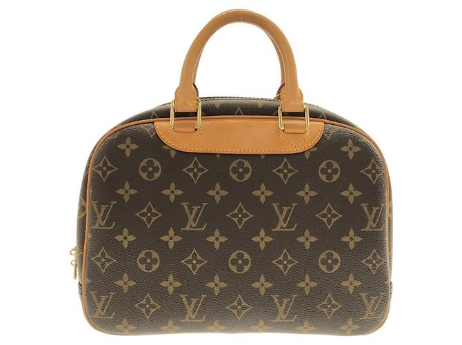 Borsa Louis Vuitton Monogram Trouville Marrone - vista 2